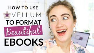 How to FORMAT AN EBOOK Using Vellum PROFESSIONAL + EASY