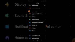 How to adjust wallpaper to dark mode setting on Redmi note 10