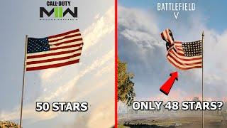 Modern Warfare II vs Battlefield 5 - Attention to Detail Comparison