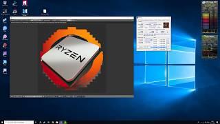 i7 8086K @51ghz testing Cinebench and Blender Ryzen image