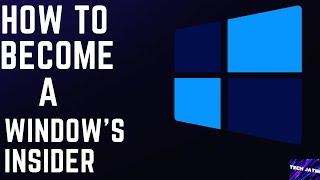 How to Become a Windows Insider  TECH JATIN