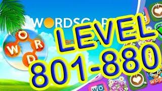 WordScapes Level 801-880  Answers  Ocean