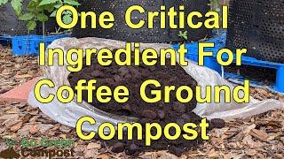 Dont Forget This Critical Ingredient When Composting With Coffee Grounds