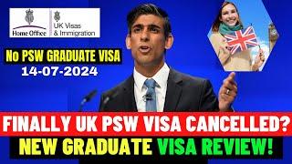 UK Graduate Visa Cancelled? No More UK PSW Graduate Visa Finally? New UK PSW MAC Review UK Study VI