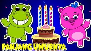 Lagu Kanak Kanak Melayu Bahasa  PANJANG UMURNYA  Happy Birthday Song in Bahasa Malaysia