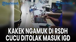 Kakek Mengamuk di RSDH Cianjur karena Cucu Ditolak Masuk IGD