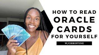 How to READ ORACLE CARDS for Yourself