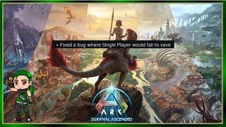Ark Ascendeds New Update - ITS A BIG ONE