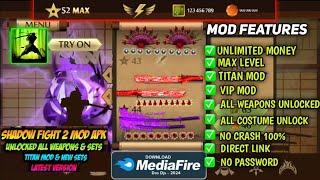 SHADOW FIGHT 2 VIP GOD OF MAGICAL COMPOSITE SWORDS APKMAX LEVELUNLOCKED EVERYTHINGMEDIAFIRE LINK