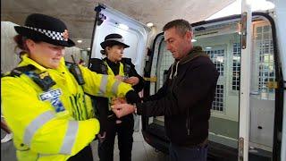 Police Finally Cuff Me Up Carnage In The City Centre