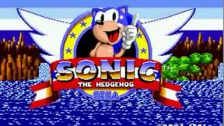 Sonic 1 JW Christmas Mini Hack Genesis - Walkthrough