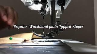 Regular Waistband Faced waistband dan Casing Waistband - Dea Afifah Cahyarini -