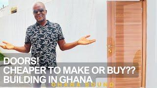 Building in Ghana How to Find the Perfect Doors for Your Home in Ghana