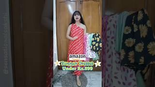 Summer Dresses under 899rs #amazonfashion #shorts #youtubeshorts #short #viral #fashion #sakshianand