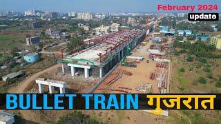 Mumbai Ahmedabad High Speed Rail project latest update Bullet Train progress update #gujrat