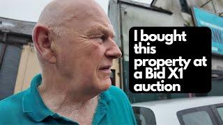 I bought this property at a Bid X1 auction  Terry Gorry Vlog  Part 1