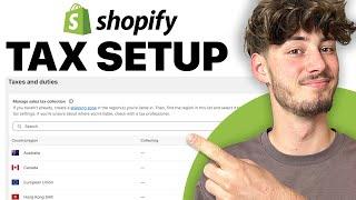 How to Set Up Taxes on Shopify 2024 Step By Step Tutorial