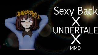 【MMD x Undertale】Sexy Back meme Charisk