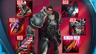 DARIUS... but I only build RED ITEMS  S14  League of Legends