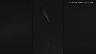 SpaceX Starlink satellites spotted in the night sky over western Washington