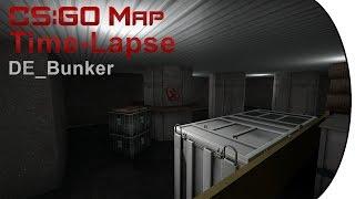 De_Bunker Time Lapse Build CSGO Map