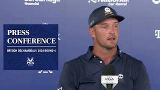 Bryson DeChambeau Press Conference  2024 PGA Championship Round 4
