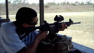 my BARRETT M468 REC 7  6.8 spc PART 2 AT THE RANGE