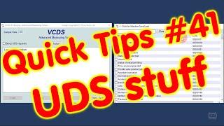 Quick Tips #41 UDS Measuring Values