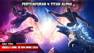 PERTEMPURAN GODZILLA X KONG MELAWAN RAJA MONSTER PUSAT BUMI  ALUR CERITA FILM