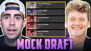 Full First Round NBA MOCK DRAFT w Jiedel