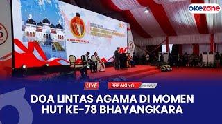 Live Report - Kapolri-Panglima TNI Hadiri Doa Lintas Agama Peringati HUT ke-78 Bhayangkara