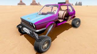 توی آپدیت جدید بازی لانگ درایو یه ماشینه باگی آفرود ساختم - I Built a Buggy Car in The Long Drive