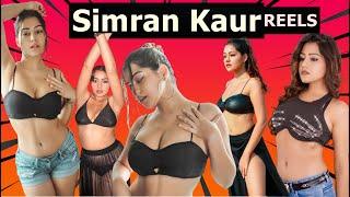 Simran Kaur Sexy and Hot BooBs Reels  Hot Actresses Reels