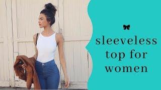 Sleeveless Top Ideas For Women