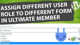How to Assign Different User Role to Different Ultimate Member Registration Form and Profile Page