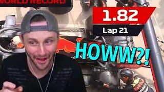 SSundee reacts to the fastest F1 pit stop ever