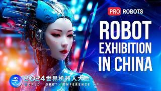 WRC 2024 - Chinas largest robot exhibition  Robots and technologies at the exhibition in China