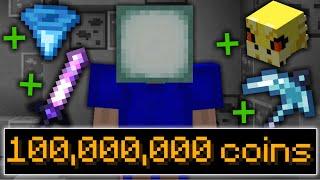 How Noobs Spend 100M Coins in Skyblock
