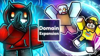 I Unlocked DOMAIN EXPANSIONS in ROBLOX The Strongest Battlegrounds...