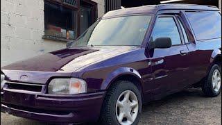  Restoring A Mk4 Ford Escort Van In Under 5 Mins  BMW Twilight Purple 