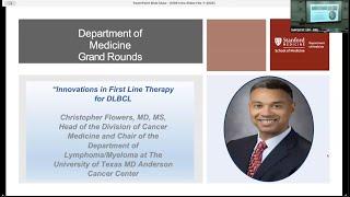 Innovations in First Line Therapy for DLBCL  DoM Grand Rounds  7 February 2024