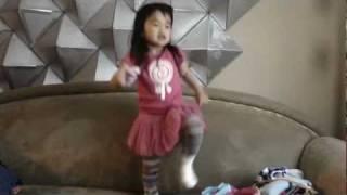 Dancing to k-pop chitty chitty bang bang