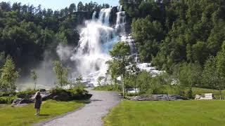 Tvindefossen - One of the most gorgeous waterfalls in Norway