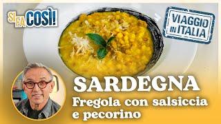 Fregola con salsiccia e pecorino - Si fa così  Chef BRUNO BARBIERI