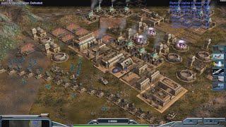 USA Super Weapon - Command & Conquer Generals Zero Hour - 1 vs 7 HARD Gameplay