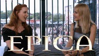 EPICA - Simone Simons on how she started and leaving your comfort zone @ Alcatraz Festival 2018