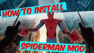 How to install the spiderman mod on Bonelab PCVR
