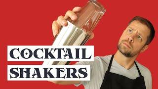 Which is the Best Cocktail Shaker?  Boston Shaker Cobbler Shaker or French Shaker?