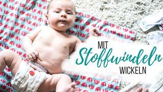 Stoffwindeln für Neugeborene  Mein Fazit nach 2 Monaten + Wickelanleitung  Lilies Diary