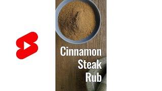 Cinnamon Steak Rub BBQ Spice Mix Recipe #Shorts